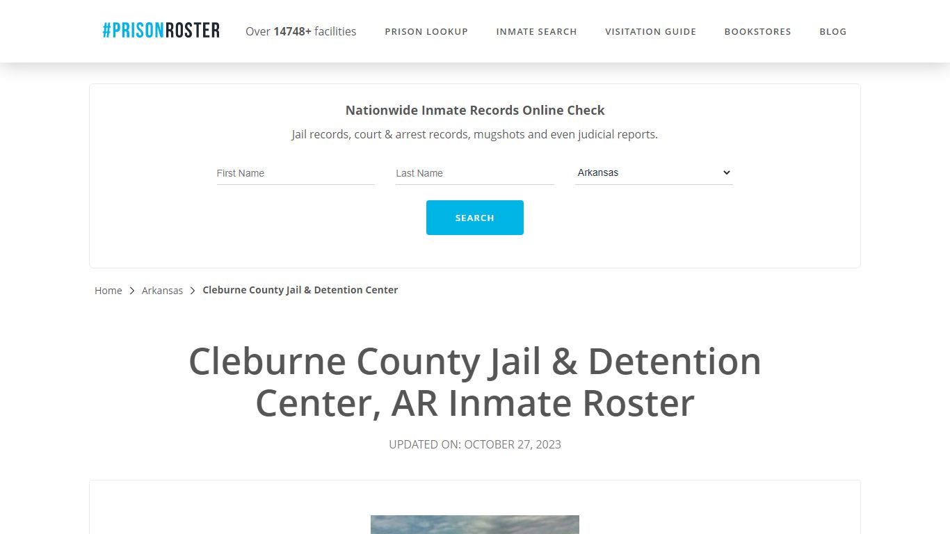 Cleburne County Jail & Detention Center, AR Inmate Roster - Prisonroster